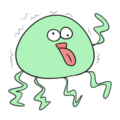 [LINEスタンプ] 海月野郎★じぇりー