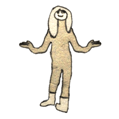 [LINEスタンプ] ベージュ系スタンプ