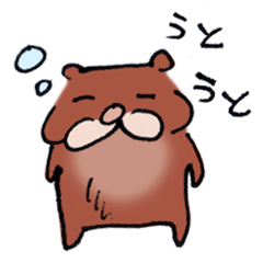 [LINEスタンプ] おっとくま