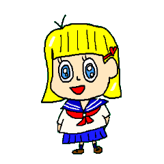 [LINEスタンプ] えまちゃん