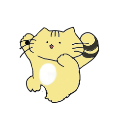 [LINEスタンプ] トラねこスタンプの画像（メイン）