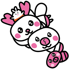 [LINEスタンプ] おかいこまゆこ