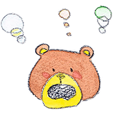 [LINEスタンプ] くまさんの色々な表情