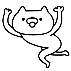 [LINEスタンプ] 猫矢さん