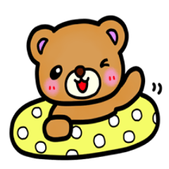 [LINEスタンプ] エブリディ！くまみちゃん☆第4弾！seasons