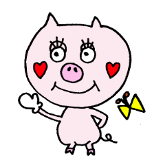 [LINEスタンプ] ピグピグピグー