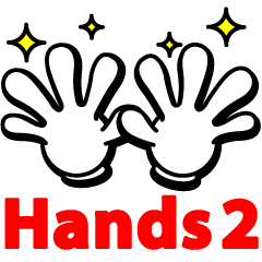 [LINEスタンプ] Hands 2 -アクション編-の画像（メイン）