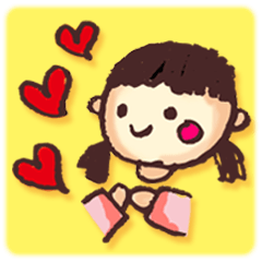 [LINEスタンプ] MAHO's Happy Life 1