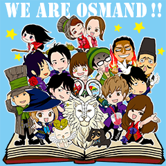 [LINEスタンプ] We are OSMAND ‼︎