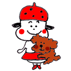 [LINEスタンプ] いちご犬のいちごちゃん Vol.2