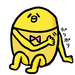 [LINEスタンプ] のんびりひよしゃん