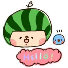 [LINEスタンプ] Bebe＆mr.Brid