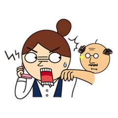 [LINEスタンプ] ももこ