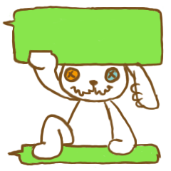 [LINEスタンプ] トークのスキマの画像（メイン）