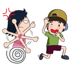 [LINEスタンプ] Nana ＆ Pawpaw