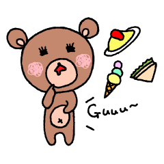 [LINEスタンプ] じゃじゃうま・ミリ子の画像（メイン）