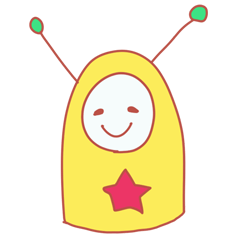 [LINEスタンプ] ヤツは宇宙からやってきた。