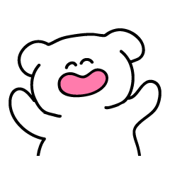 [LINEスタンプ] しろくま