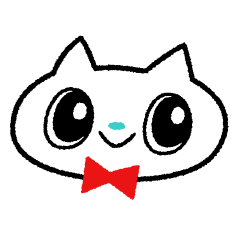 [LINEスタンプ] シロネコ RON