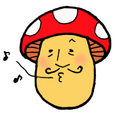 [LINEスタンプ] キノコノキモチ