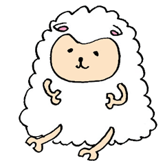 [LINEスタンプ] 羊のメーべェー