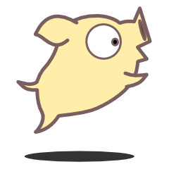 [LINEスタンプ] I am BUTA