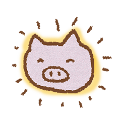 [LINEスタンプ] Pig Pig Pig！の画像（メイン）