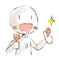 [LINEスタンプ] What to Eat