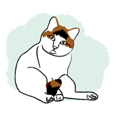 [LINEスタンプ] 猫だもの。