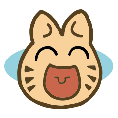 [LINEスタンプ] ふくまねき猫みぃにゃんの画像（メイン）