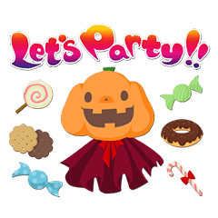 [LINEスタンプ] HALLOWEEN Party！の画像（メイン）