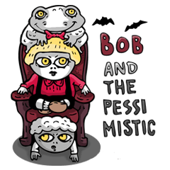 [LINEスタンプ] Bob ＆ The Pessimisticの画像（メイン）