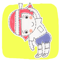 [LINEスタンプ] 女の子