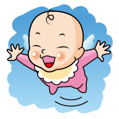 [LINEスタンプ] Baby Moo！の画像（メイン）