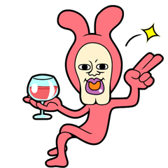 [LINEスタンプ] うさお