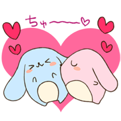 [LINEスタンプ] コミカルうさちゃんの画像（メイン）