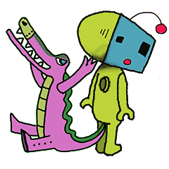 [LINEスタンプ] 哀ロボット