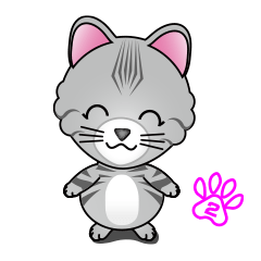 [LINEスタンプ] ぽてねこ ルリ 2