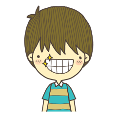 [LINEスタンプ] Happy day's Daizu