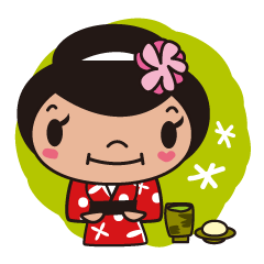 [LINEスタンプ] 着物女子