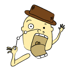 [LINEスタンプ] Buta Uncle from Buta family