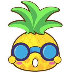 [LINEスタンプ] ヨヤ、甘くてかわいい黄色のパイナップル