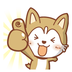 [LINEスタンプ] ハちゃん