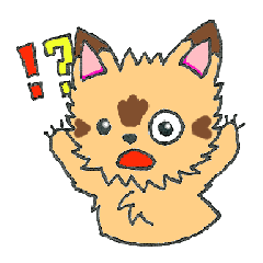 [LINEスタンプ] MIX犬ぴゅん丸の日常の画像（メイン）