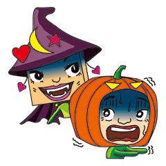 [LINEスタンプ] それゆけ！！コクボくん ハロウィーン！！