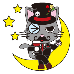 [LINEスタンプ] ダンディー 猫田さん 第2弾の画像（メイン）