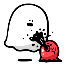 [LINEスタンプ] Ghostt