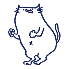 [LINEスタンプ] しろねこのまるちゃんの画像（メイン）