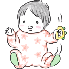 [LINEスタンプ] もっちり赤ちゃんの画像（メイン）