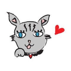 [LINEスタンプ] Kitty Q